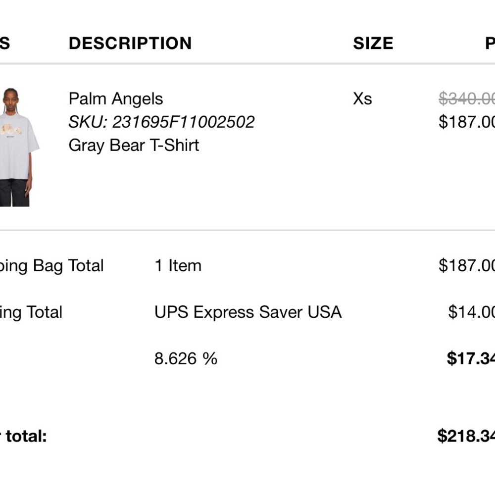 Palm Angels T Shirt - Picture 5 of 8